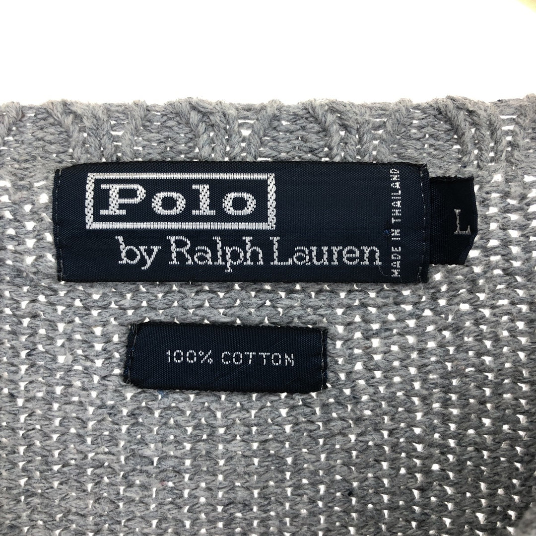 Ralph Lauren POLO by Ralph Lauren Cotton Knit Sweater Men's L size / eaa434610