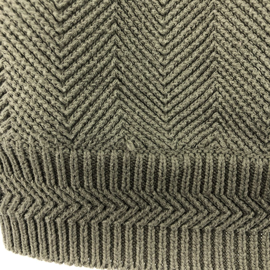 90'S Ralph Lauren CHAPS Herringbone Cotton Knit Sweater Men's XL Vintage /eaa434622