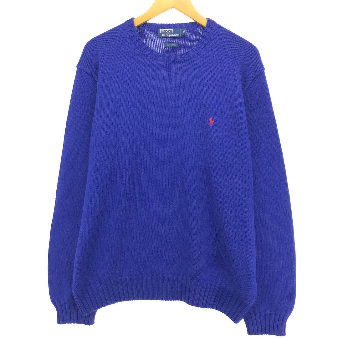 Ralph Lauren POLO by Ralph Lauren Cotton Knit Sweater Men's XL /eaa434692