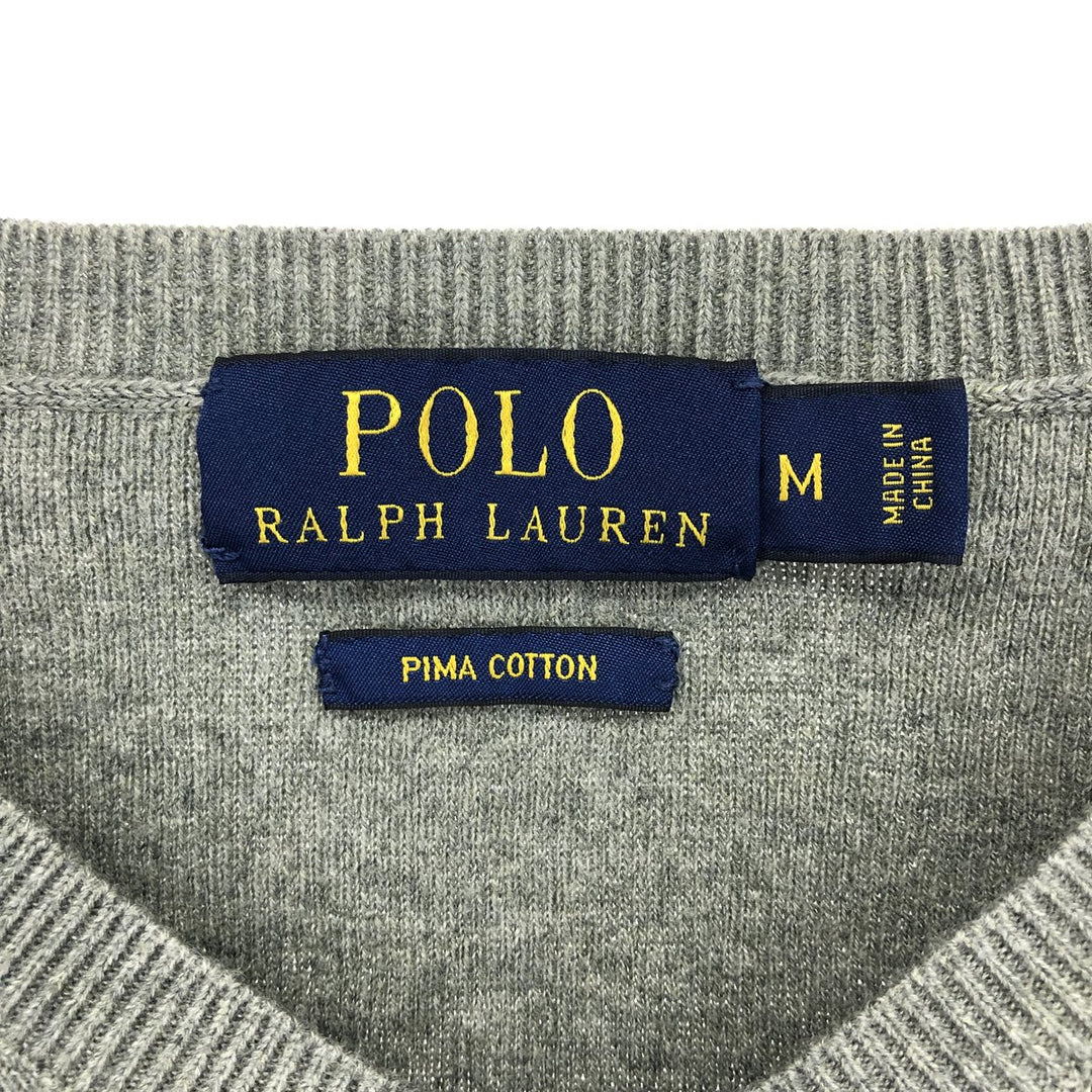 Ralph Lauren POLO RALPH LAUREN V-neck Pima cotton knit sweater Men's M size / eaa434693