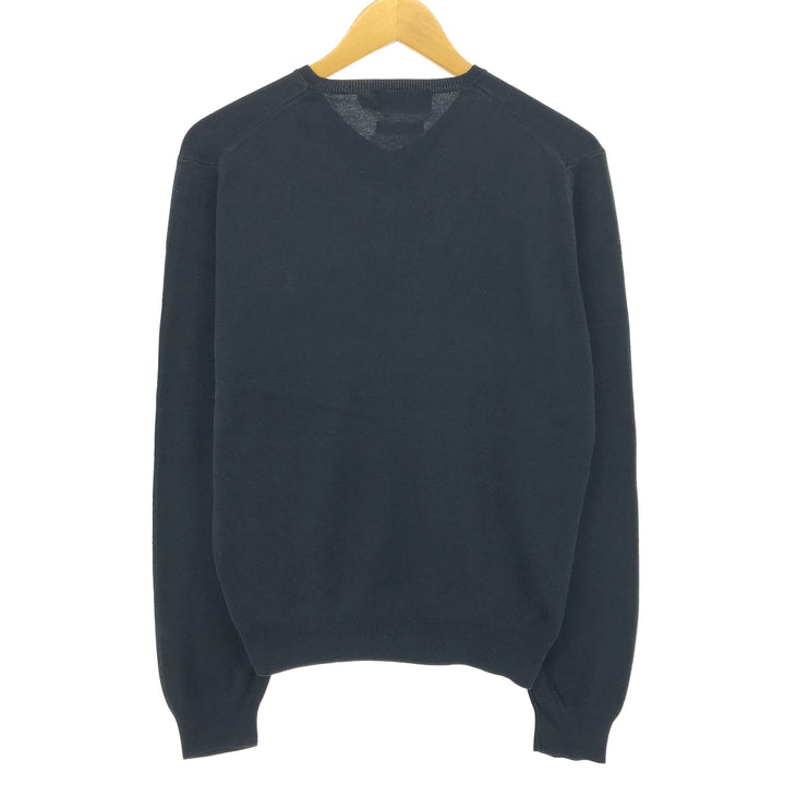 Ralph Lauren POLO by Ralph Lauren V-neck Pima cotton knit sweater, men's size S / eaa434694