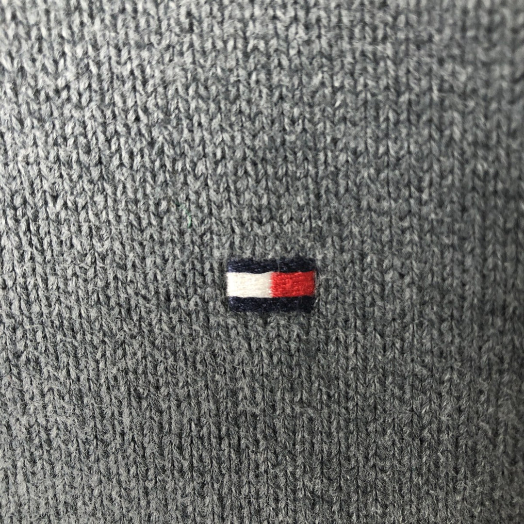 Tommy Hilfiger Men's Size L cotton gray type Vintage Second Hand