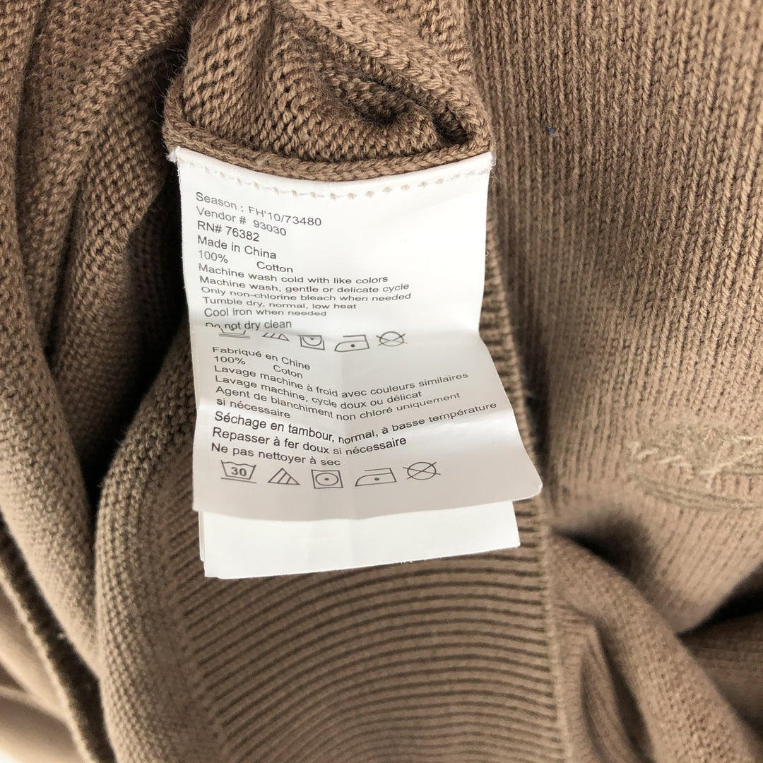 Timberland Men's Cotton Knit Sweater, Size XL cotton brown type Vintage Second Hand