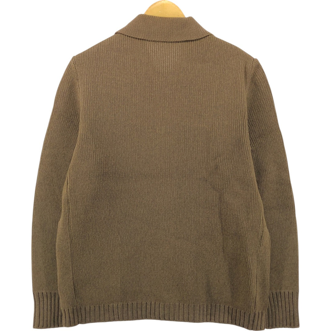 Collared wool knit cardigan, men's size M / eaa434880