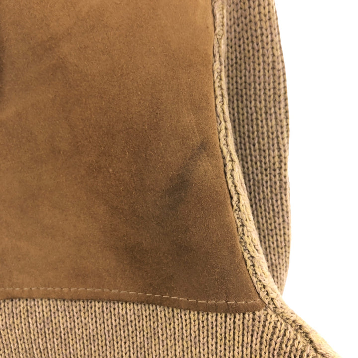 Collared wool knit cardigan, men's size M / eaa434880