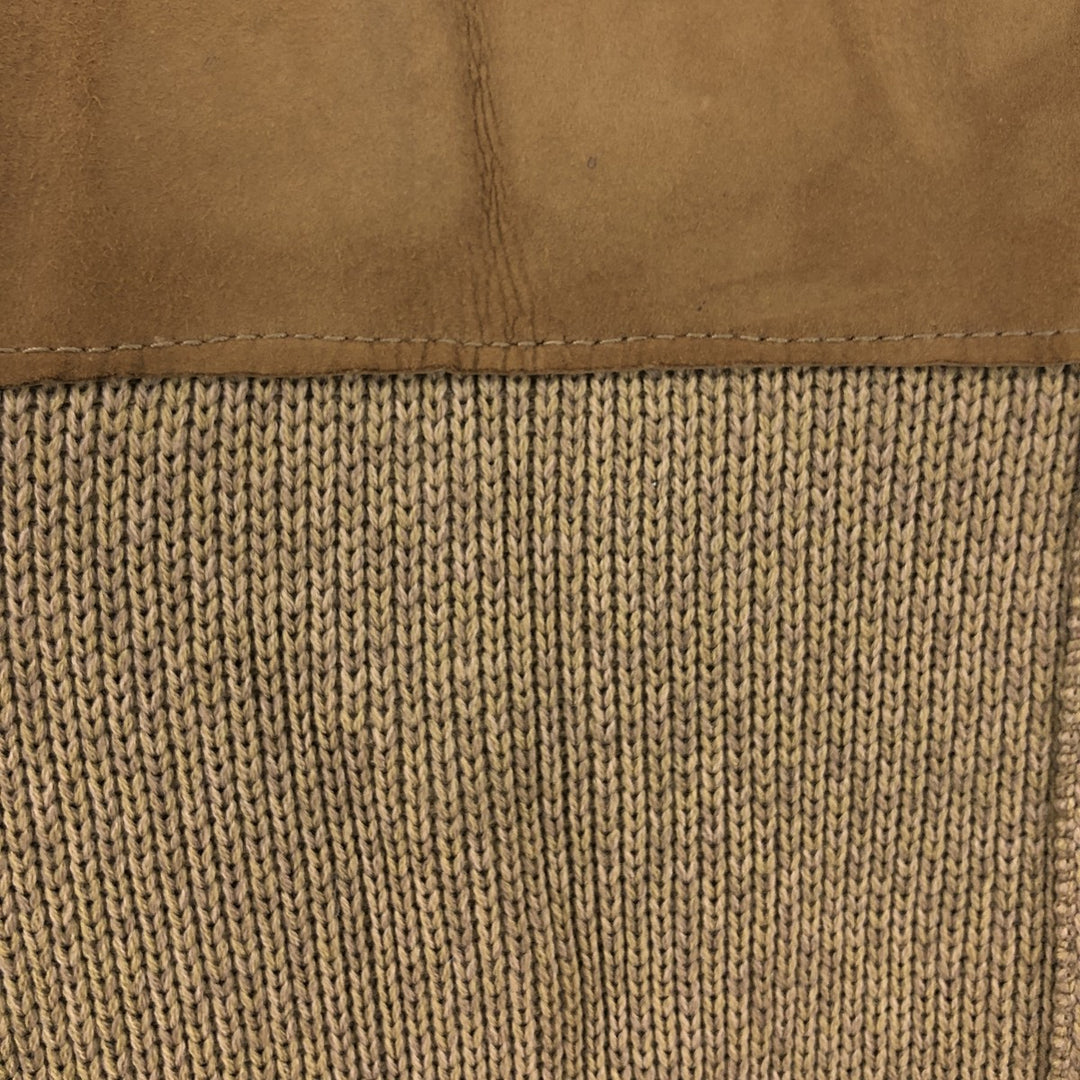 Collared wool knit cardigan, men's size M / eaa434880