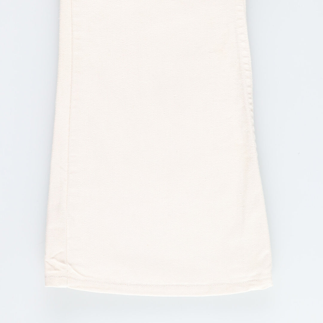 70'S Maverick Blue Bell Flare Cut Denim Pants Made in USA Women's L (w30) Vintage /eaa435012