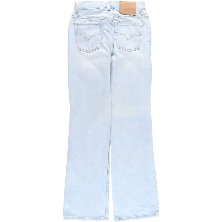 90'S Levi's 517 BOOT CUT LOW RISE Bootcut Denim Pants Made in USA Women's L (w29) Vintage /eaa435014