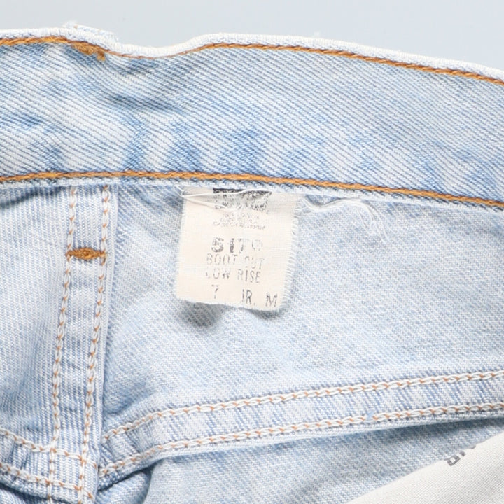 90'S Levi's 517 BOOT CUT LOW RISE Bootcut Denim Pants Made in USA Women's L (w29) Vintage /eaa435014