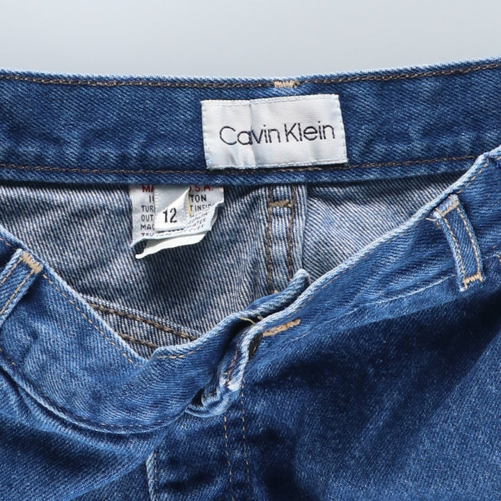 90'S Calvin Klein Tapered Denim Pants Made in USA Women's M (w26) Vintage / eaa435028