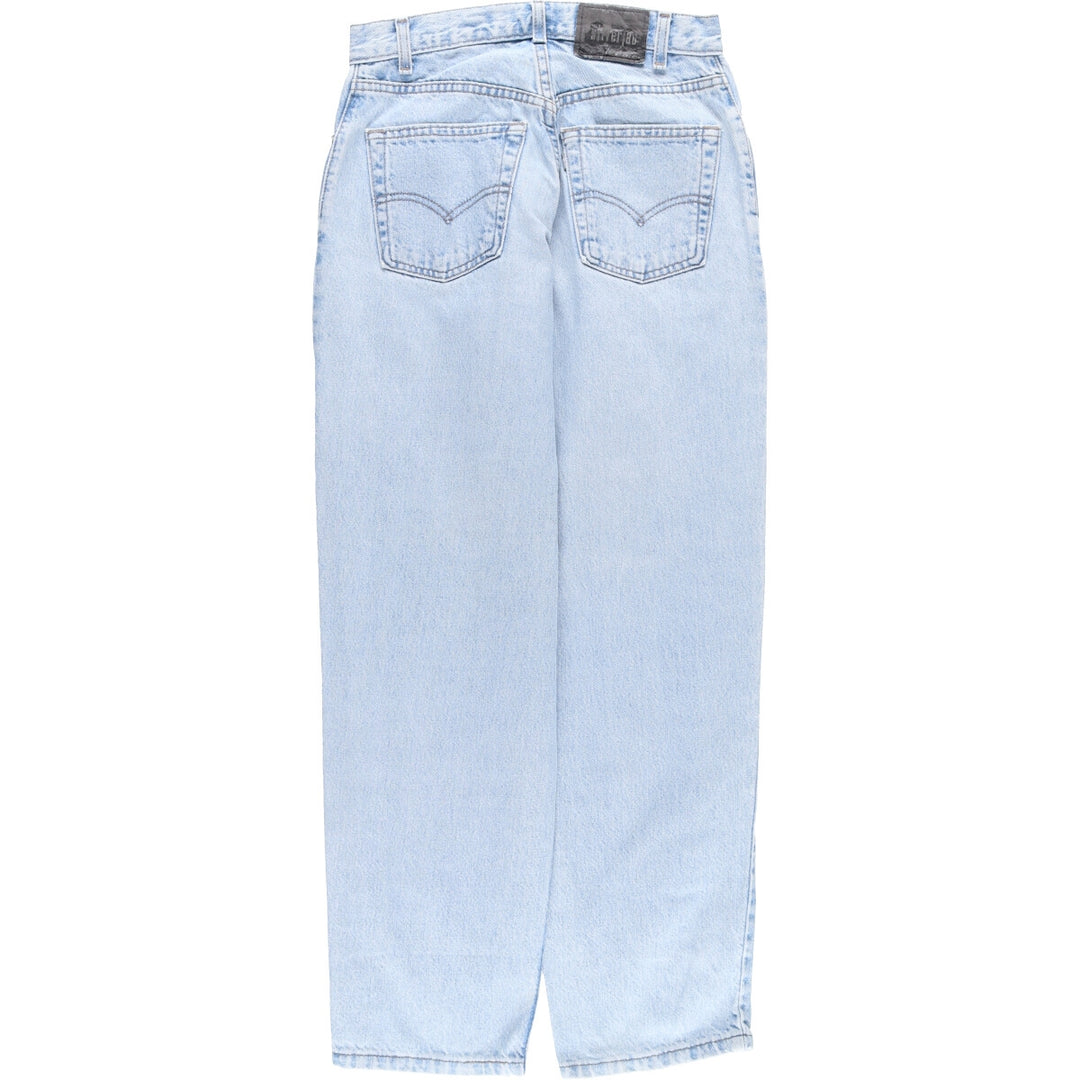 90'S Levi's Silver Tab LOOSE Tapered Denim Pants Made in USA Women's L (w28) Vintage /eaa435032