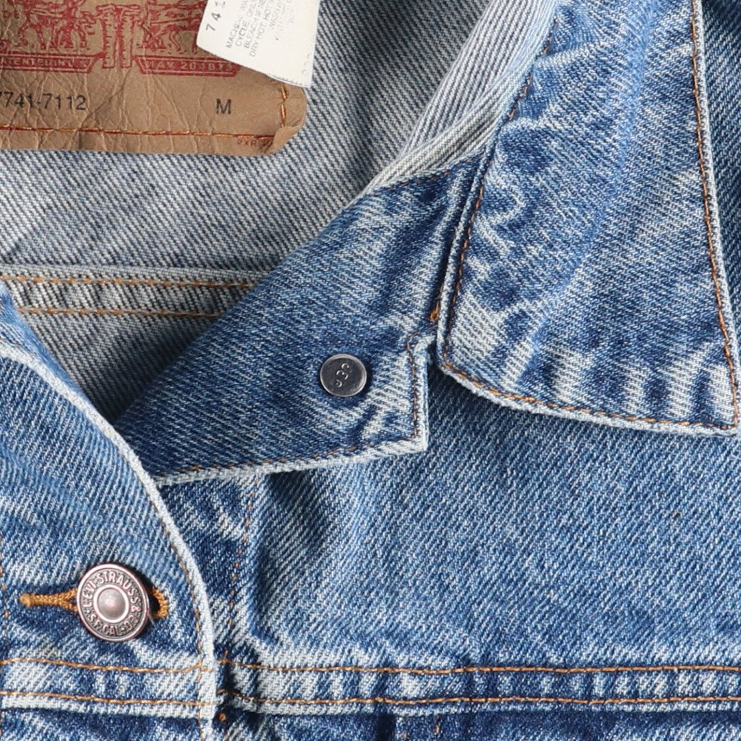 Levi's 77714-7112 Denim Jacket, Jean Jacket, Women's, Medium cotton blue type Vintage Second Hand