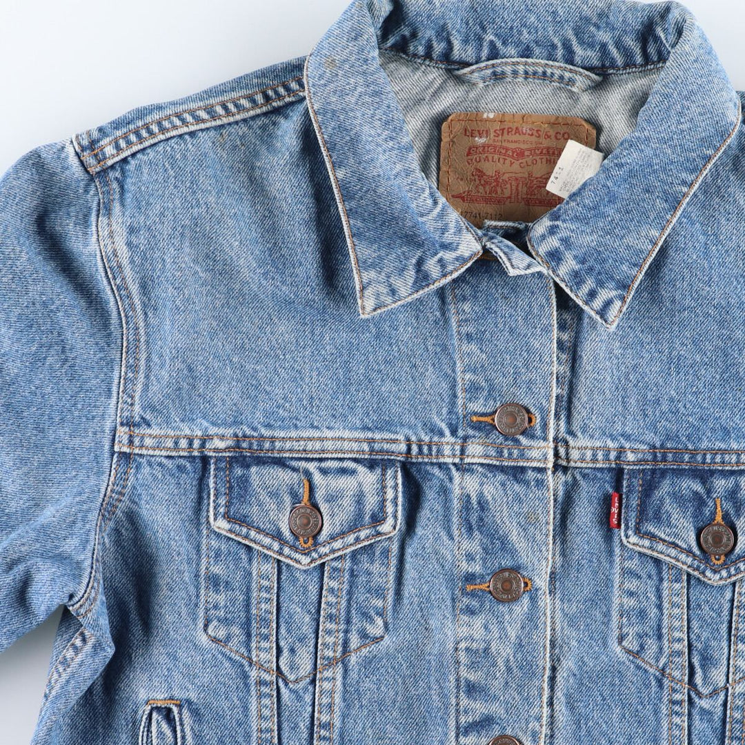 Levi's 77714-7112 Denim Jacket, Jean Jacket, Women's, Medium cotton blue type Vintage Second Hand