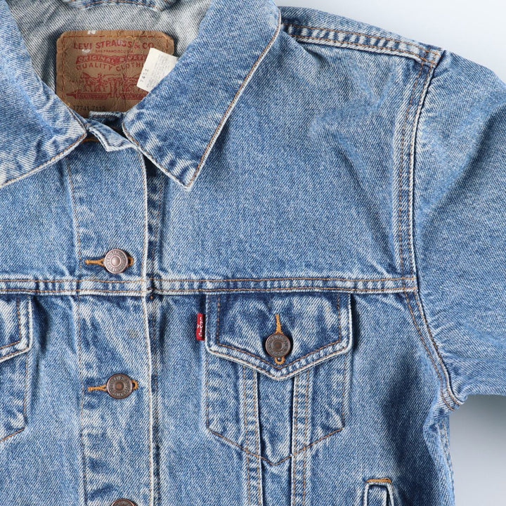 Levi's 77714-7112 Denim Jacket, Jean Jacket, Women's, Medium cotton blue type Vintage Second Hand