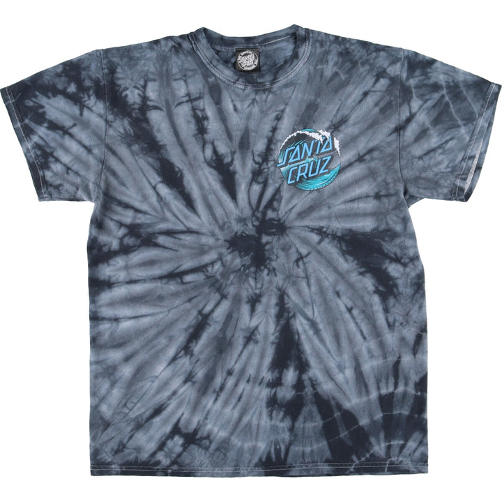 SANTA CRUZ Tie-dye Pattern Surf Skate T-shirt Men's S /eaa435042