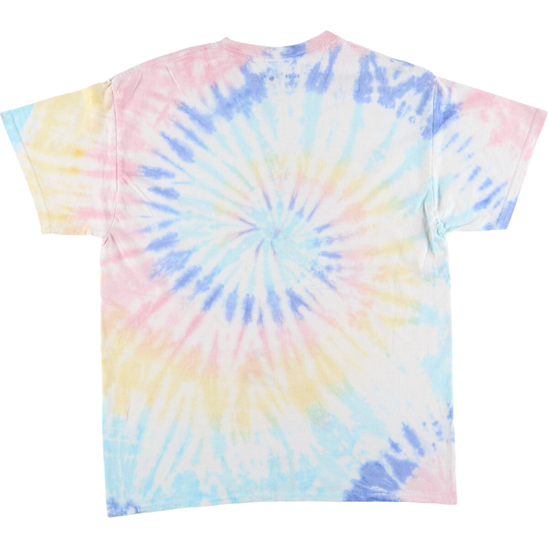 SONIC Sonic Tie-dye Pattern Character Print T-shirt Men's L /eaa435044