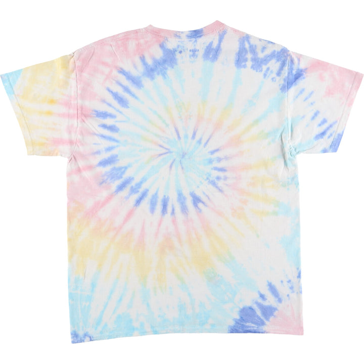 SONIC Sonic Tie-dye Pattern Character Print T-shirt Men's L /eaa435044