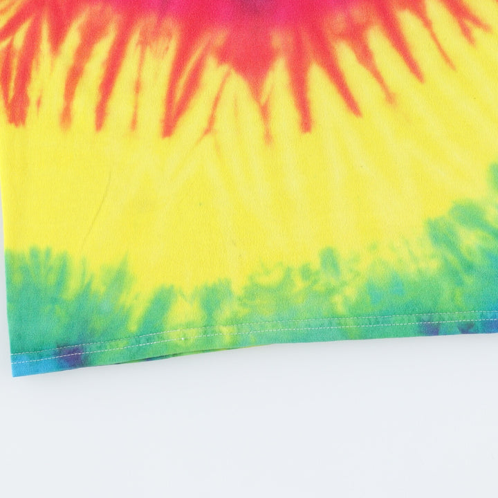 SANTA CRUZ Tie-dye Pattern Surf Skate T-shirt Men's M /eaa435046