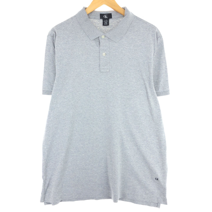 Calvin Klein Short Sleeve Polo Shirt Men's L /eaa435092