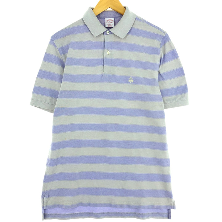 Brooks Brothers Est.1818 Short Sleeve Striped Polo Shirt Men's S /eaa435093