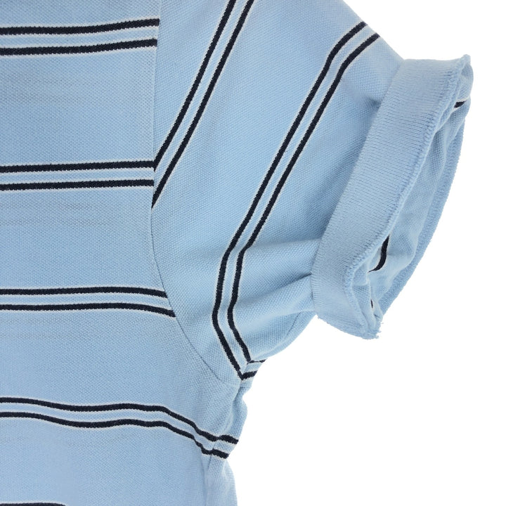 NAUTICA Short Sleeve Striped Polo Shirt Men's L /eaa435095