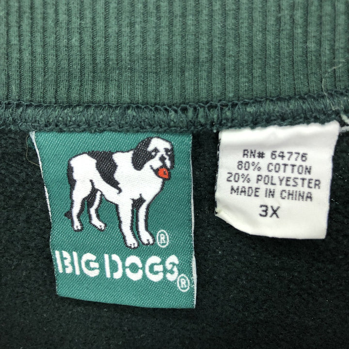 90'S BIG DOGS character sweatshirt, men's XXL, vintage / eaa435135