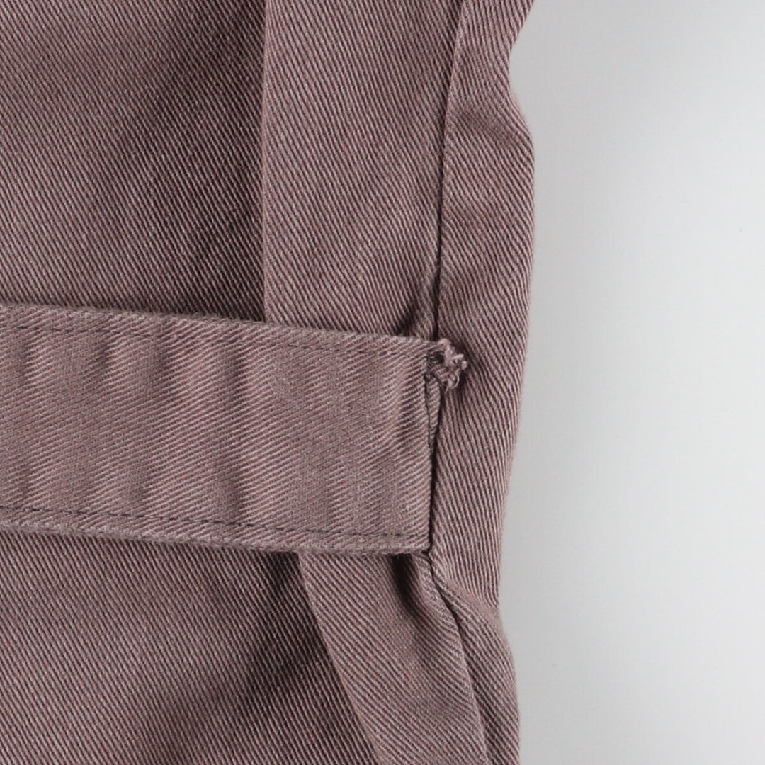 Eurowork Shop Coat Men's L cotton gray type Vintage Second Hand