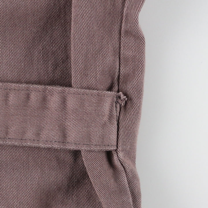 Eurowork Shop Coat Men's L cotton gray type Vintage Second Hand