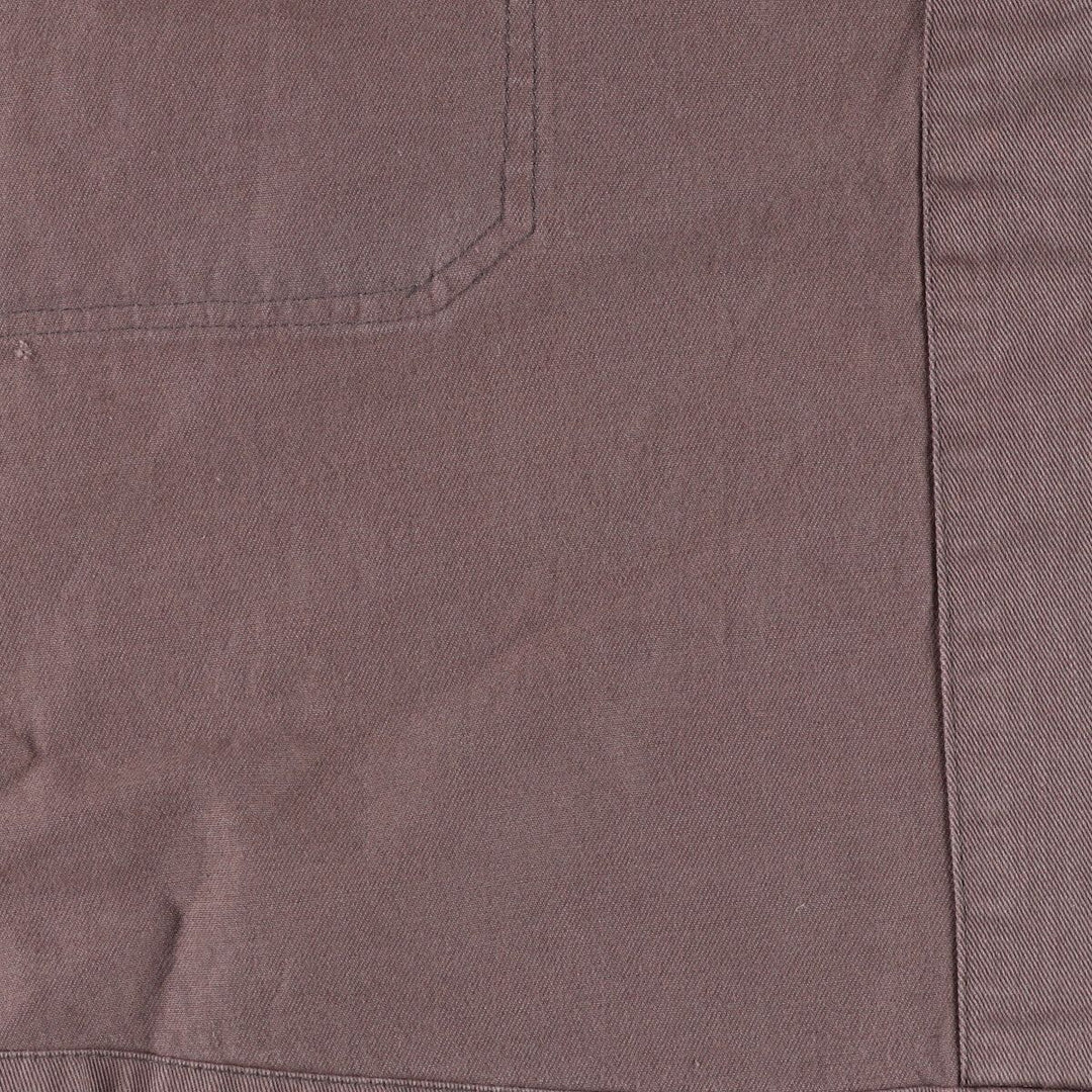 Eurowork Shop Coat Men's L cotton gray type Vintage Second Hand