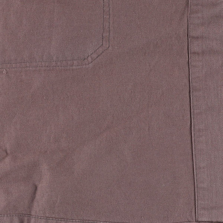 Eurowork Shop Coat Men's L cotton gray type Vintage Second Hand