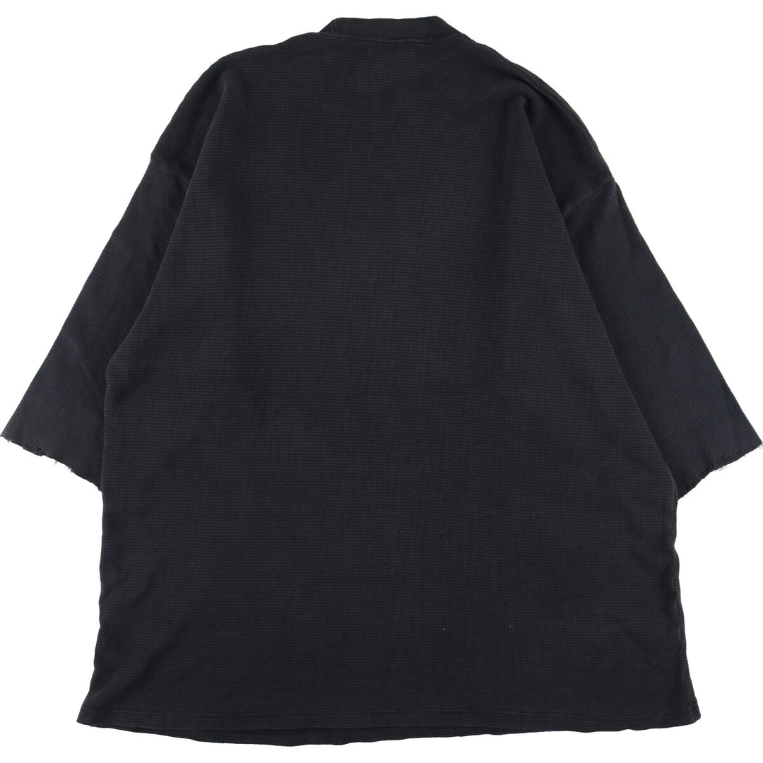 Big Size PRO ONEUSA 2pac Cut-off 3/4 Sleeve Wrap T-Shirt Wrap T Thermal Long T Waffle Men's XXXL /eaa435168