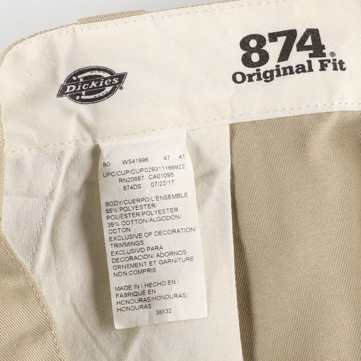 Dickies 874 Original Fit Work Pants Men's W38 / eaa435223