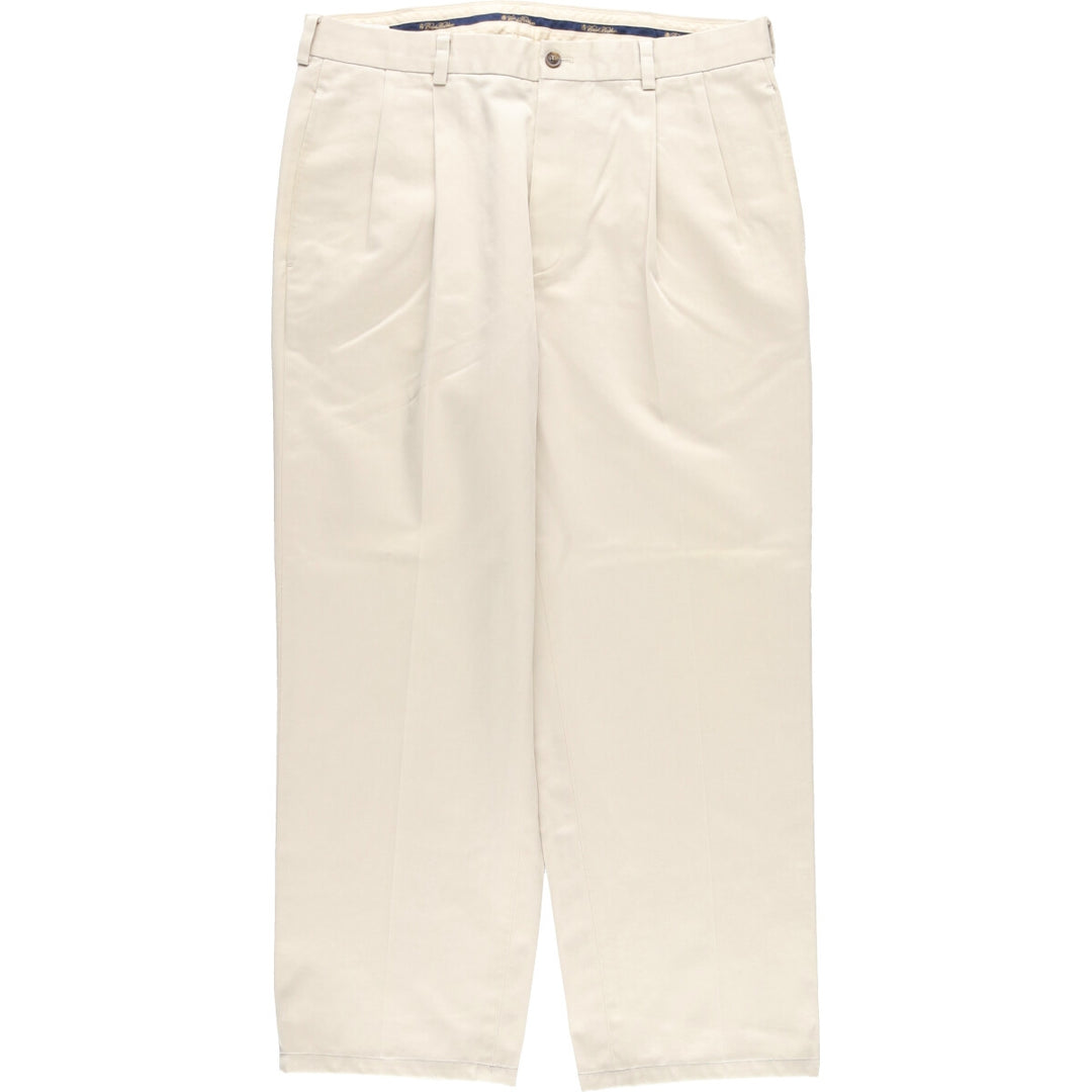 Brooks Brothers Two-pleat Chino Pants for Men, W35 / eaa435264