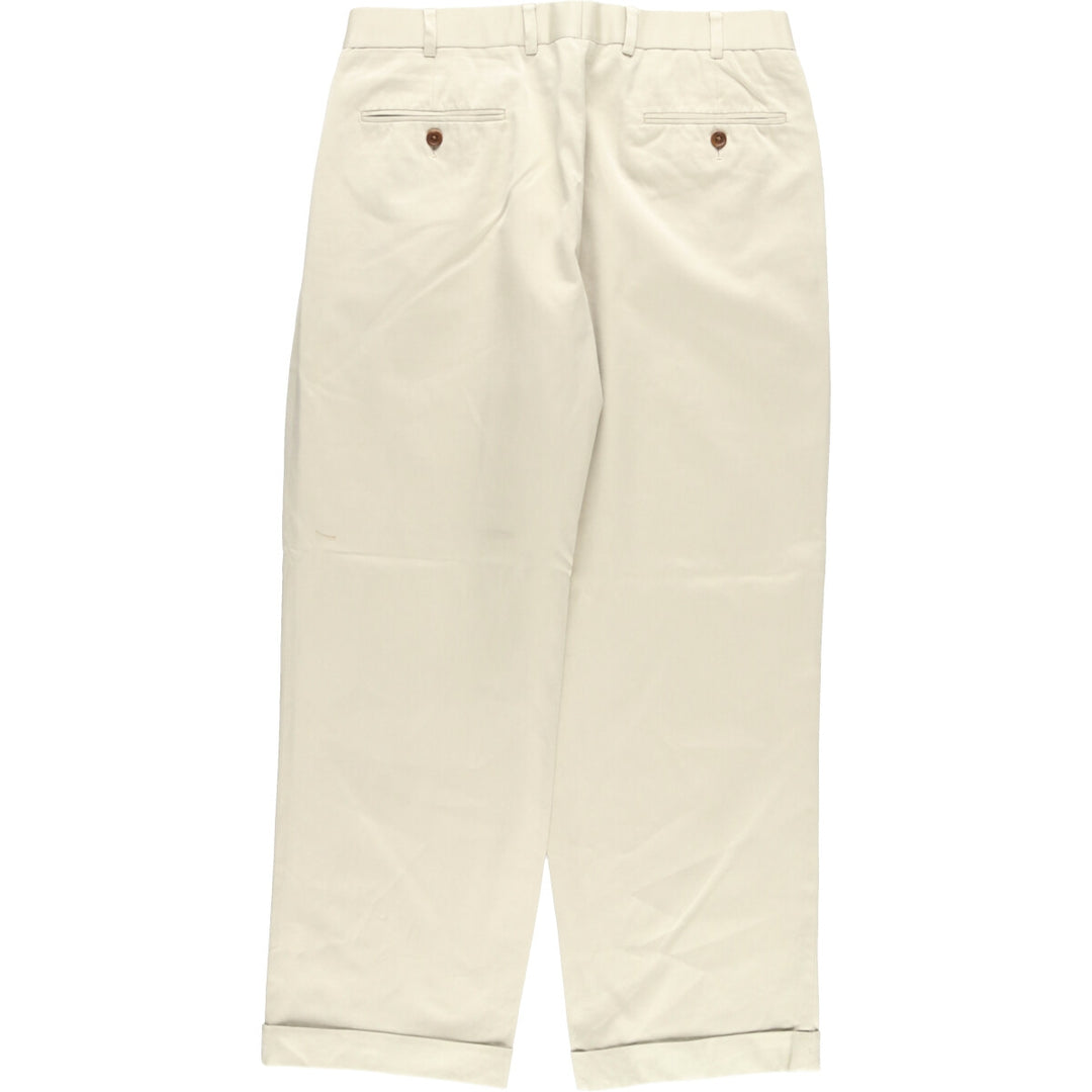 Brooks Brothers Est.1818 Two-pleat Chino Pants for Men, W34 / eaa435267