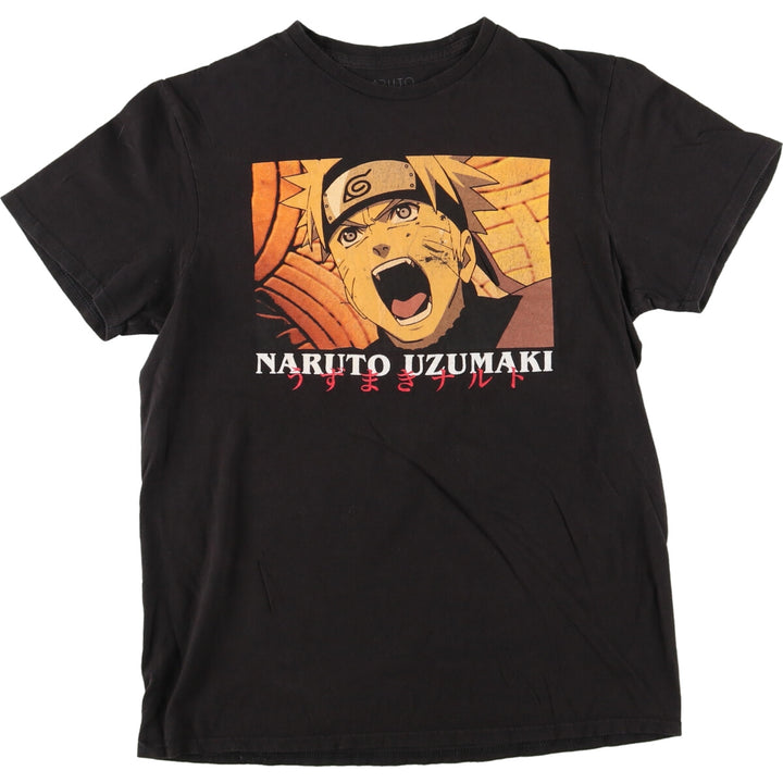 NARUTO Character Print T-Shirt Men's M /eaa435325