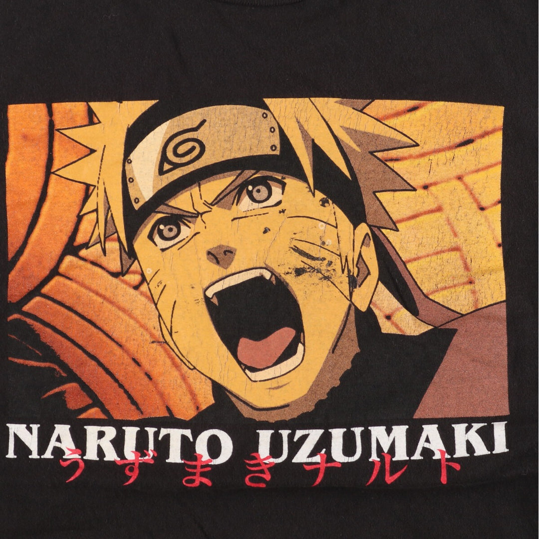 NARUTO Character Print T-Shirt Men's M /eaa435325