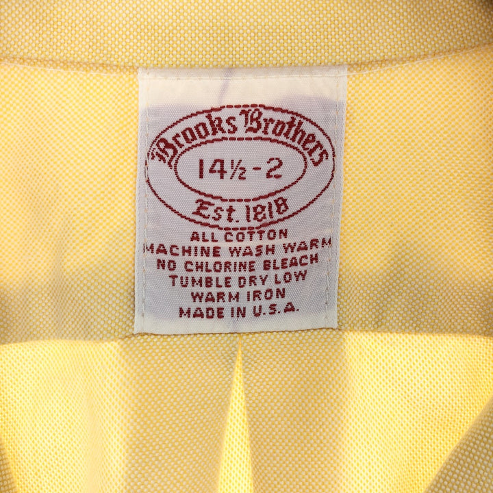 Brooks Brothers Est.1818 Long Sleeve Button Down Shirt Made in USA Men's S /eaa435410