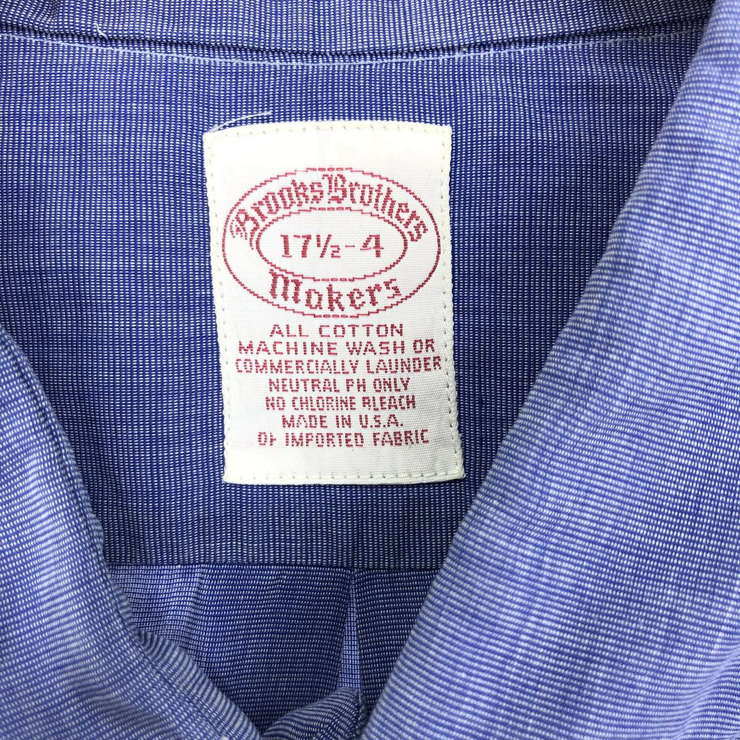 Brooks Brothers MAKERS Long Sleeve Button Down Shirt Made in USA Men's XL /eaa435413
