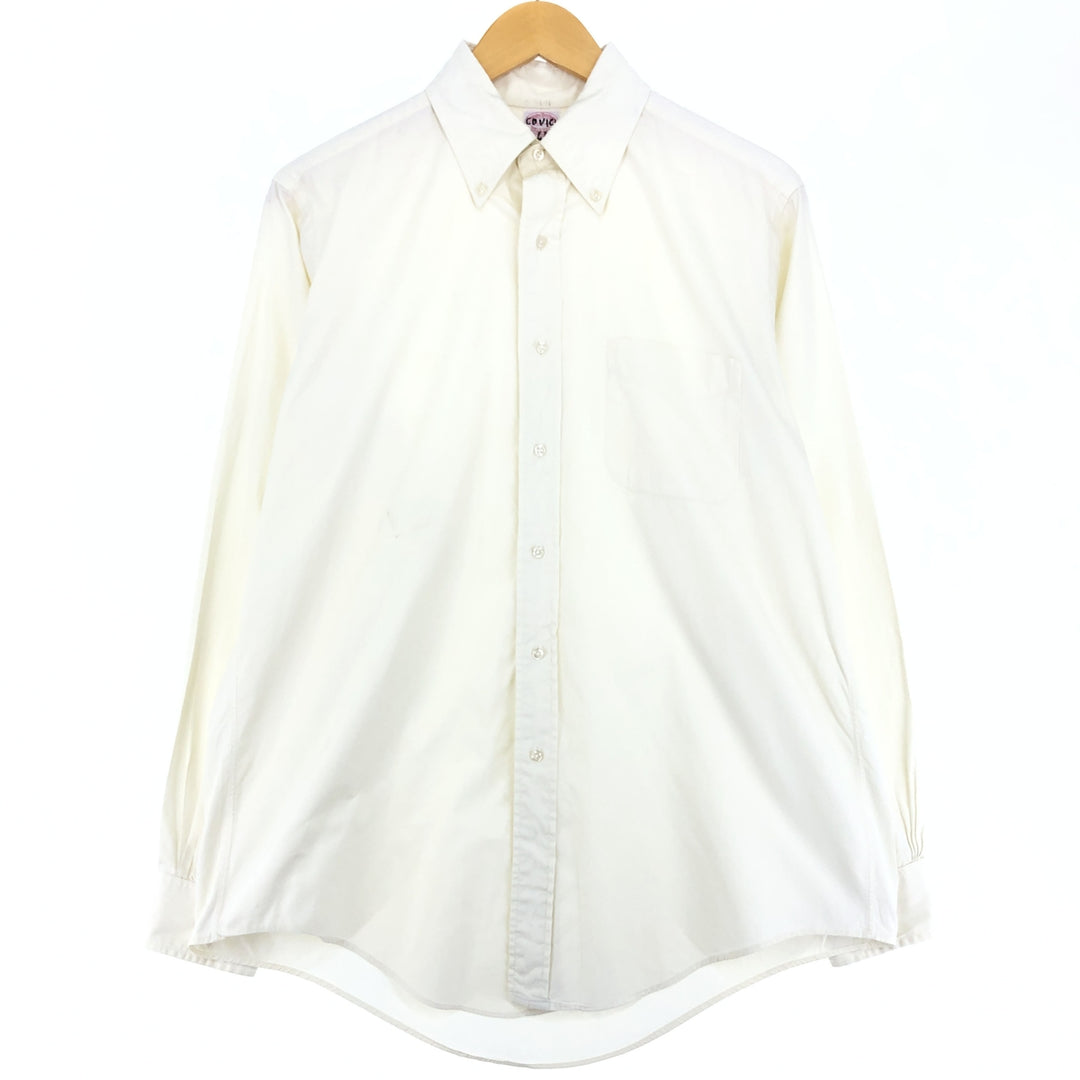 90'S Brooks Brothers MAKERS Long Sleeve Button Down Shirt Made in USA Men's M Vintage /eaa435417