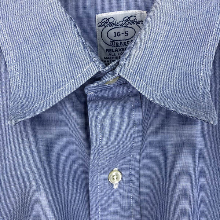 Brooks Brothers MAKERS Long Sleeve Cotton Shirt Made in USA Men's L /eaa435419