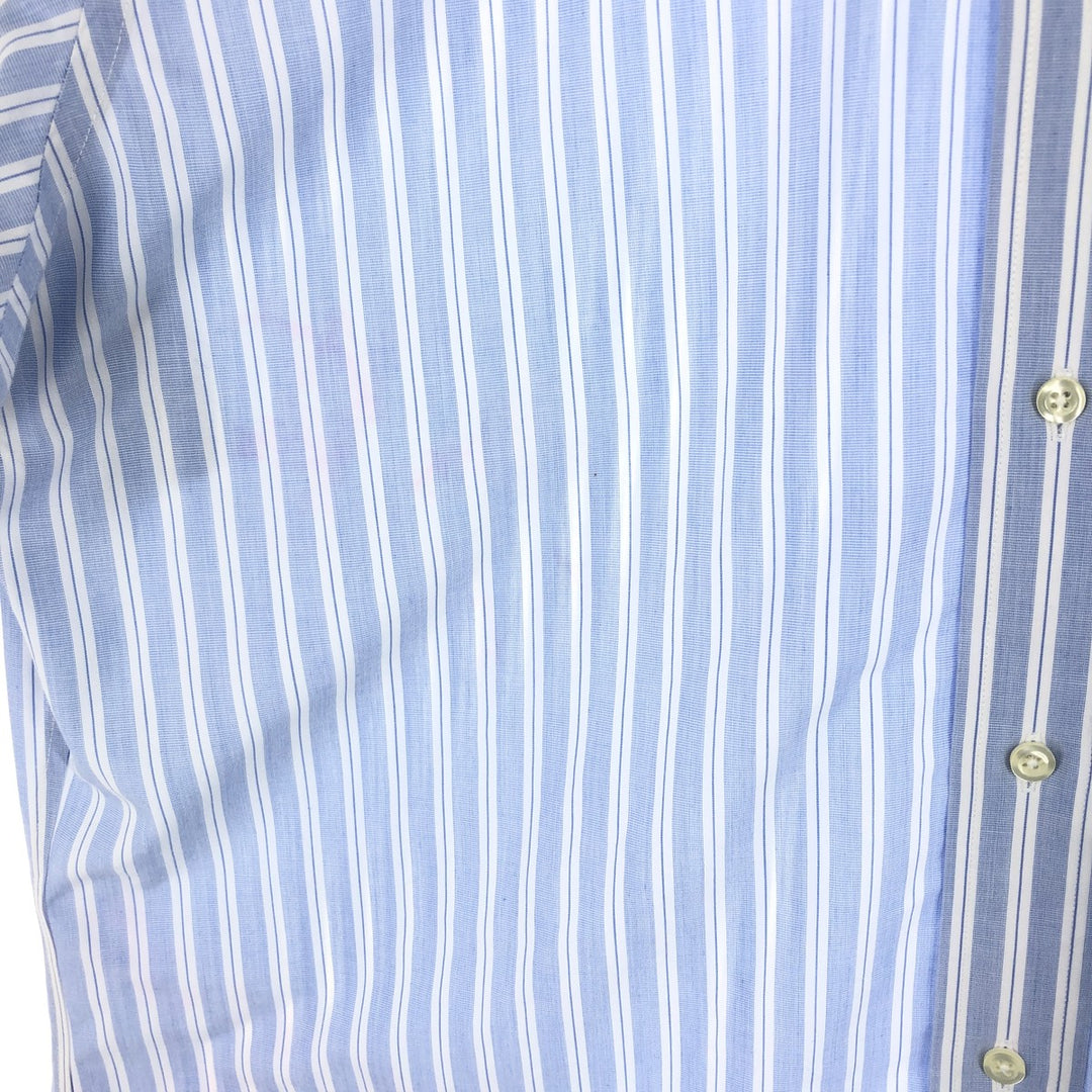 Brooks Brothers Est.1818 SLIM-FIT short sleeve button-down striped shirt, men's L /eaa435456