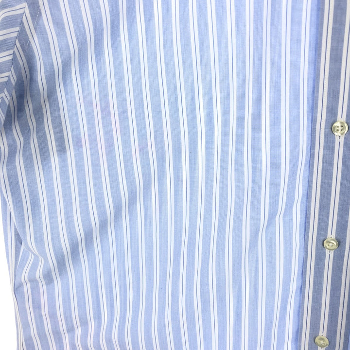 Brooks Brothers Est.1818 SLIM-FIT short sleeve button-down striped shirt, men's L /eaa435456