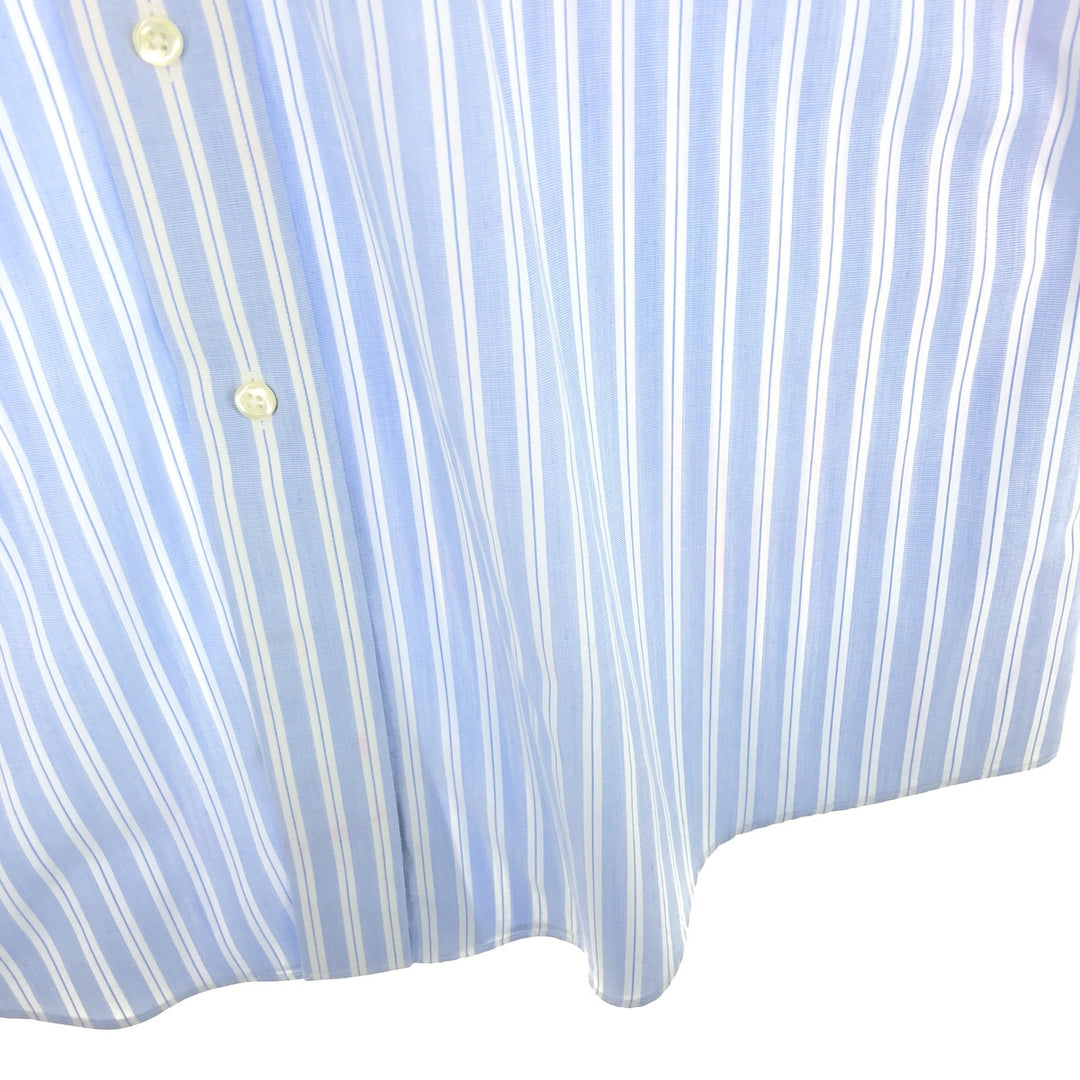 Brooks Brothers Est.1818 SLIM-FIT short sleeve button-down striped shirt, men's L /eaa435456