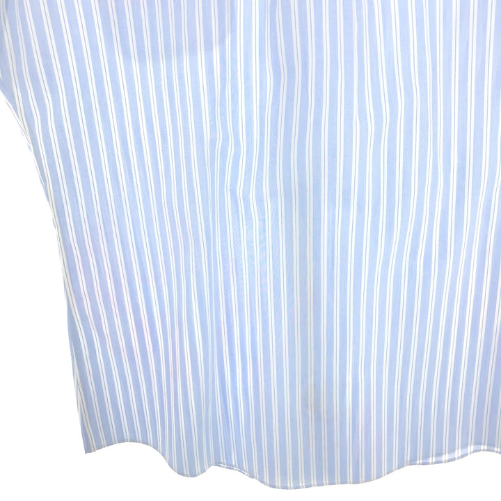 Brooks Brothers Est.1818 SLIM-FIT short sleeve button-down striped shirt, men's L /eaa435456