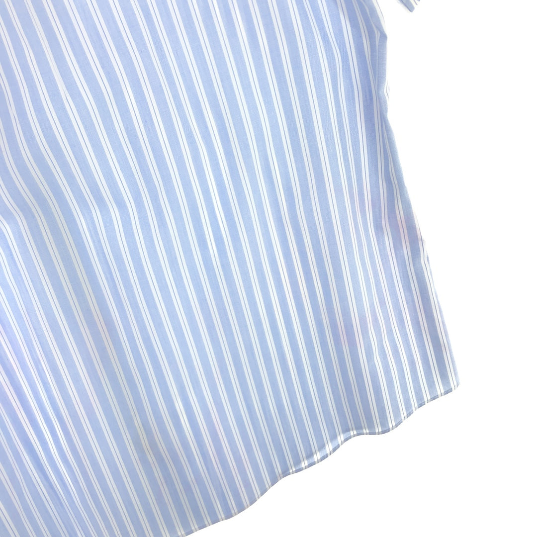 Brooks Brothers Est.1818 SLIM-FIT short sleeve button-down striped shirt, men's L /eaa435456