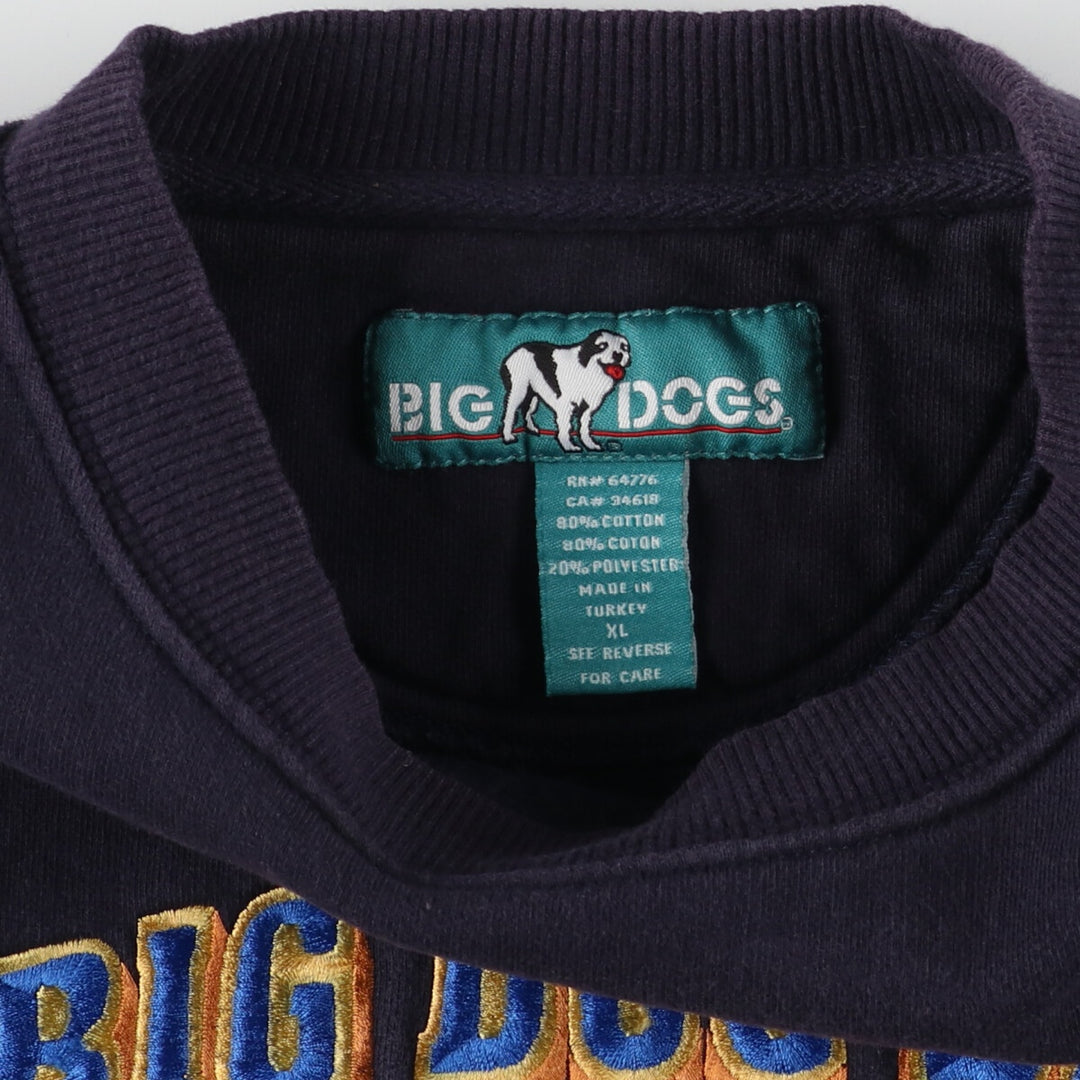 BIG DOGS Sweatshirt Trainer Men's XL /eaa435525