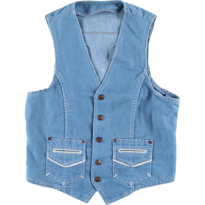 RED SNAP denim vest for women, S /eaa435538