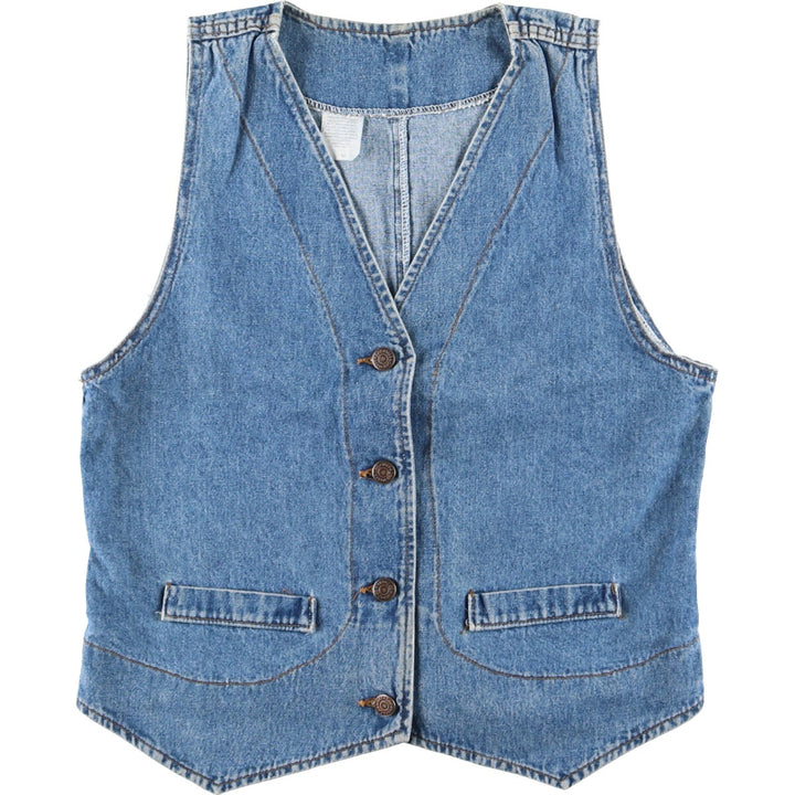 Lee denim vest made in USA women's M /eaa435539