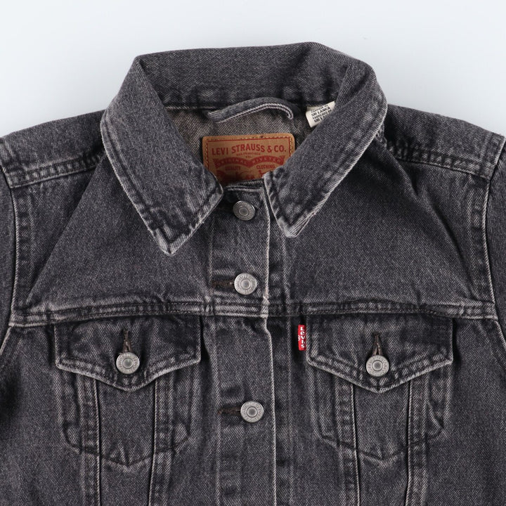 Levi's Black Denim Jacket, Jean Jacket, Women's, Medium, eaa435572