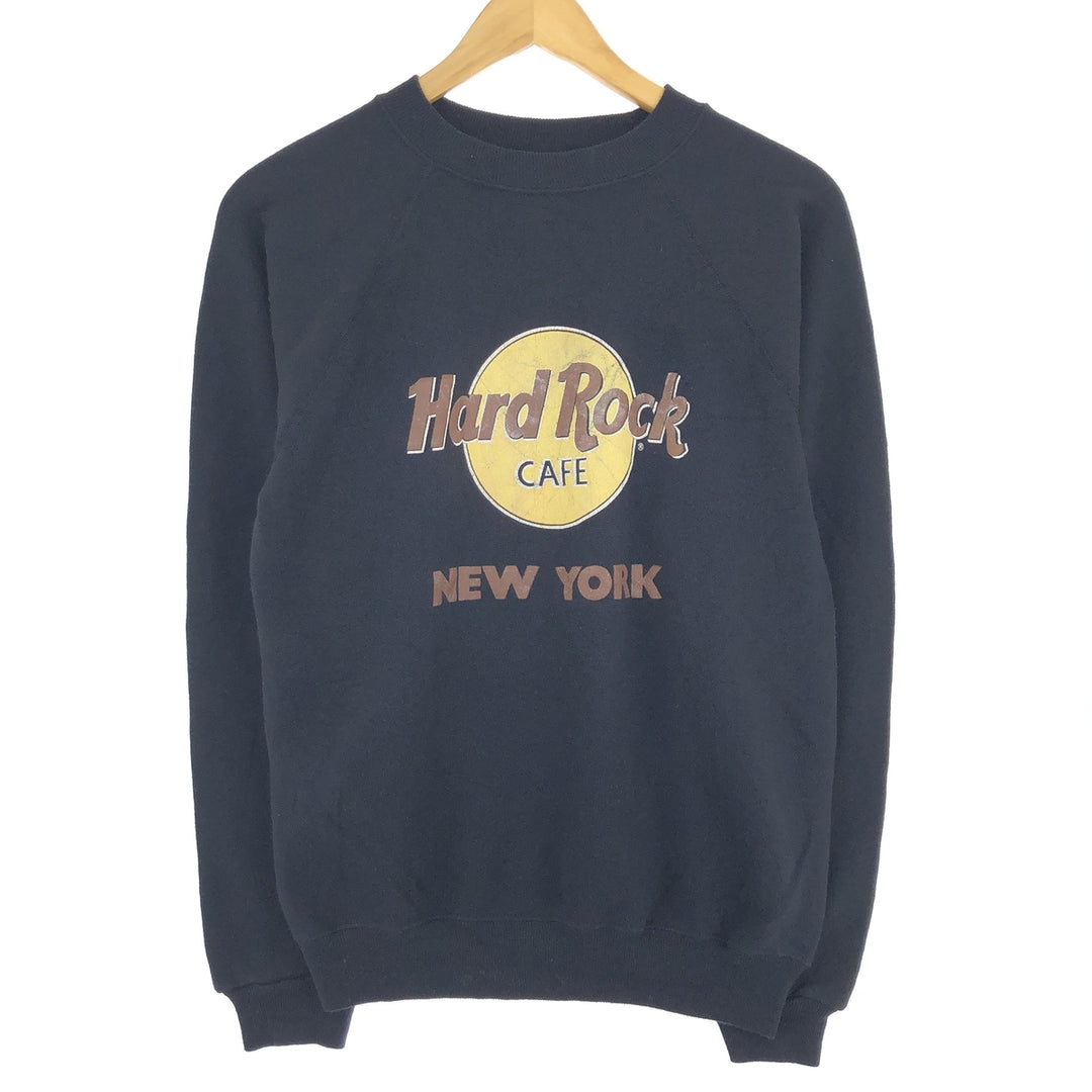 80's Hanes Hard Rock Cafe NEW YORK Advertising Sweatshirt Trainer Made in USA Men's M Vintage /eaa435587